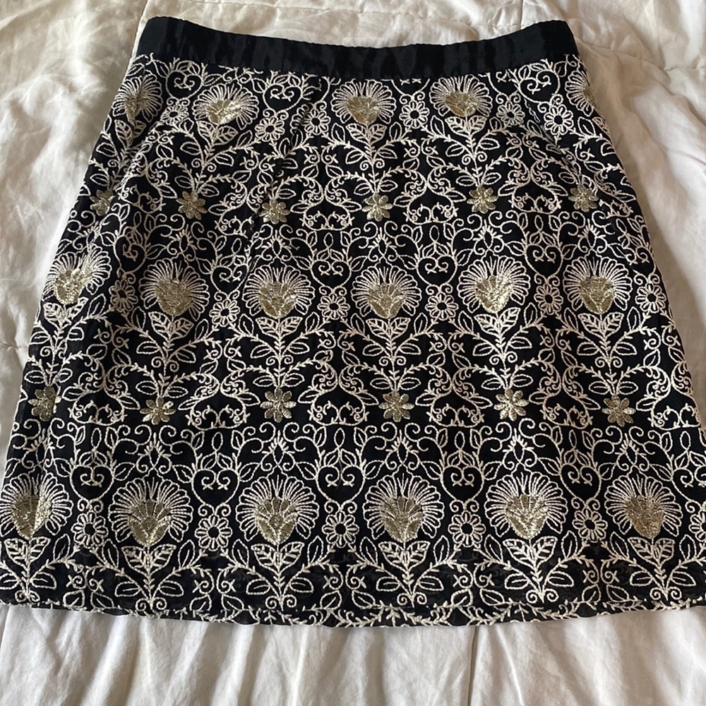 Embroidered skirt